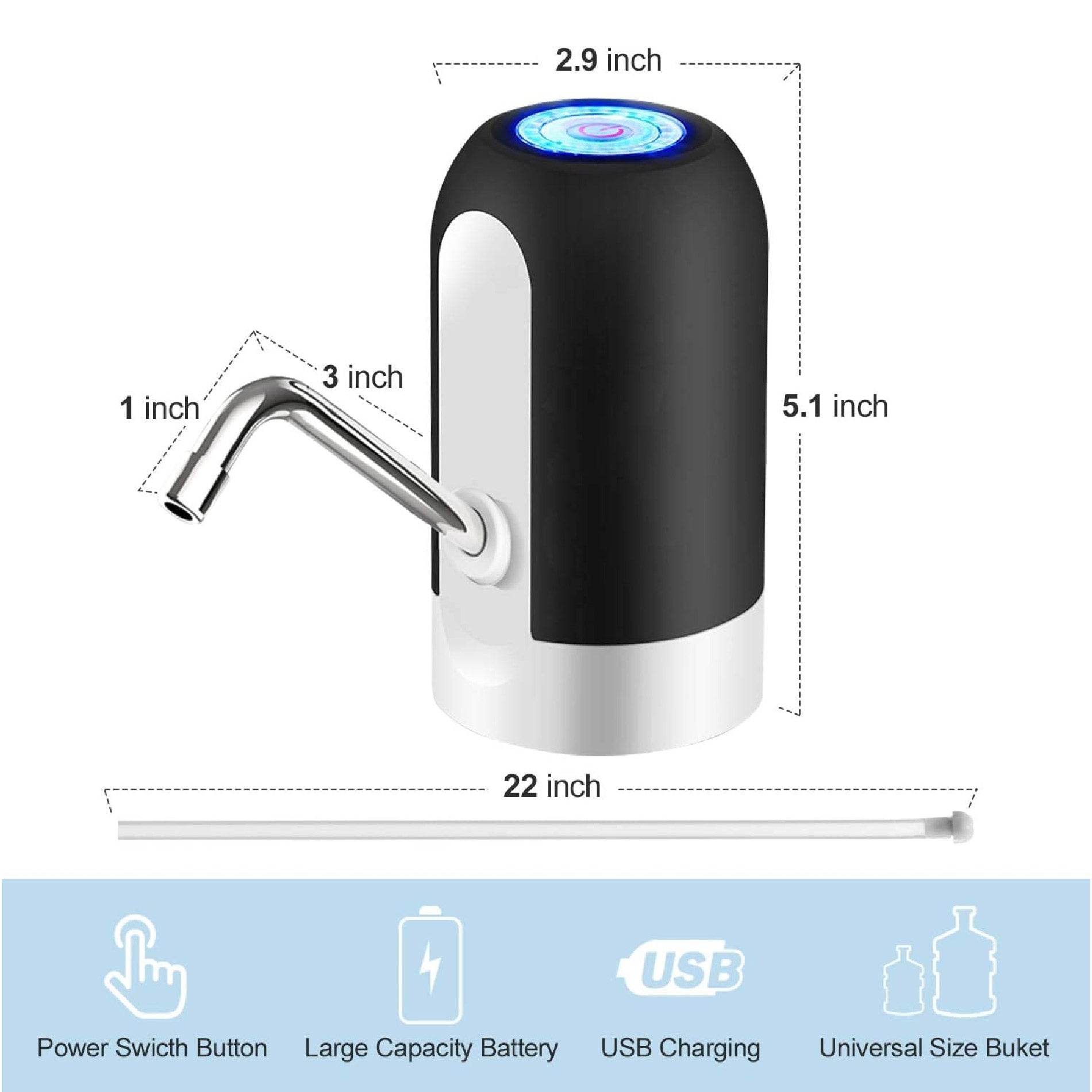 Dispensador De Agua Bomba De Botella