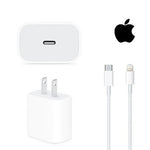 Cargador Iphone 20w Carga rapida +Cable