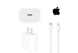Cargador Iphone 20w Carga rapida +Cable