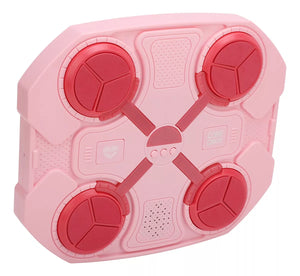 Máquina boxeo luz guantes