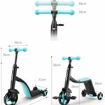 Triciclo Scooter Patineta 3 En 1