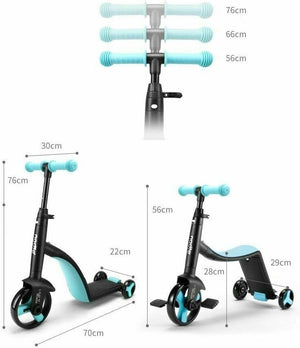 Triciclo Scooter Patineta 3 En 1