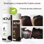 Kit Cubre canas Shampoo + Mascarilla