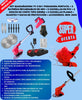Kit Guadaña Completa 2 Baterias Portatil