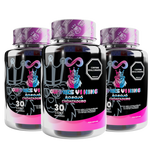 Envase Gummies Vi King Vigorizante