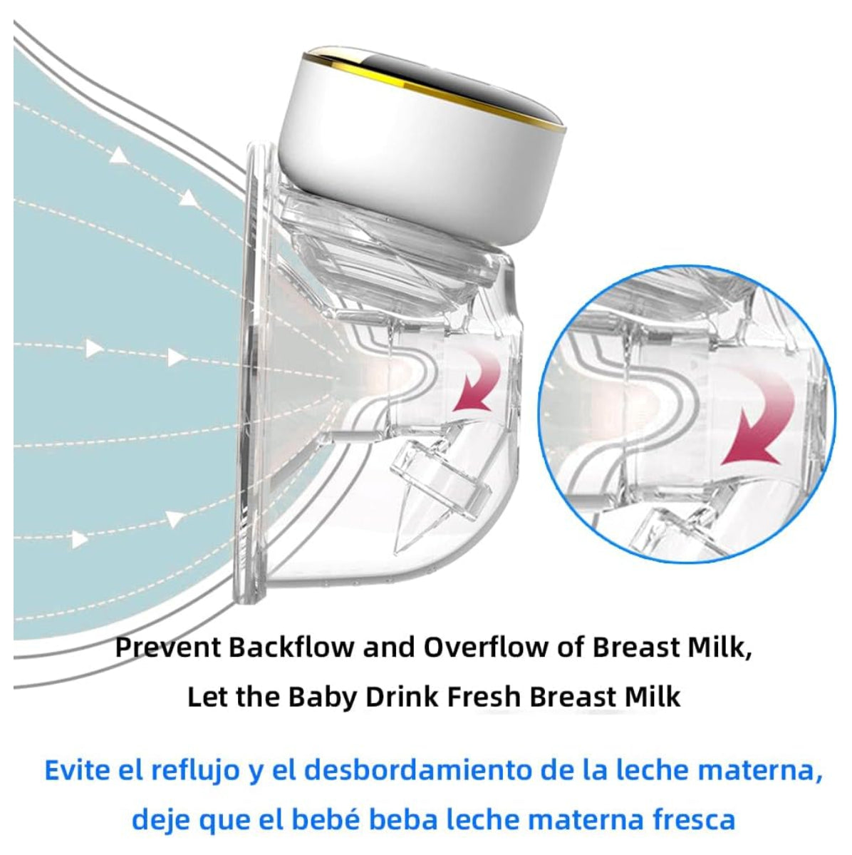 LACTOFREE™ | Extractor de Leche Portátil Manos Libres