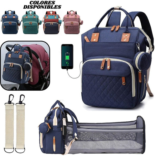 CUNABABY™ | Pañalera cambiador Multiusos