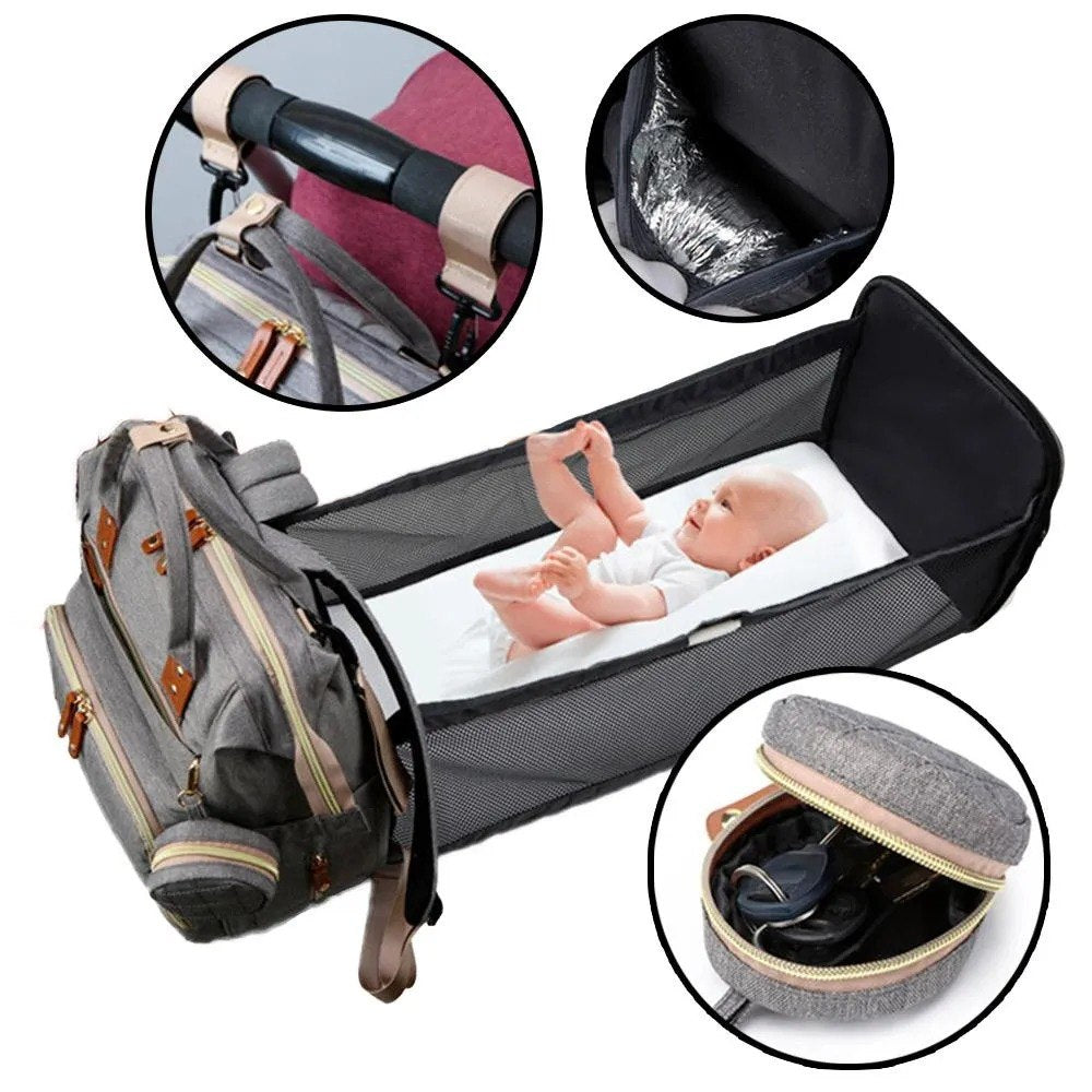 CUNABABY™ | Pañalera cambiador Multiusos
