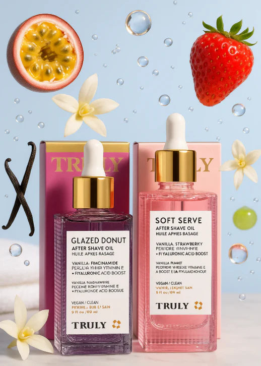 Kit truly 30ml | Soft Serve - Glazed Donut After Shave Oil X2 U