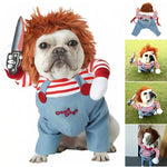 Disfraz Chuky Para Mascotas Traje