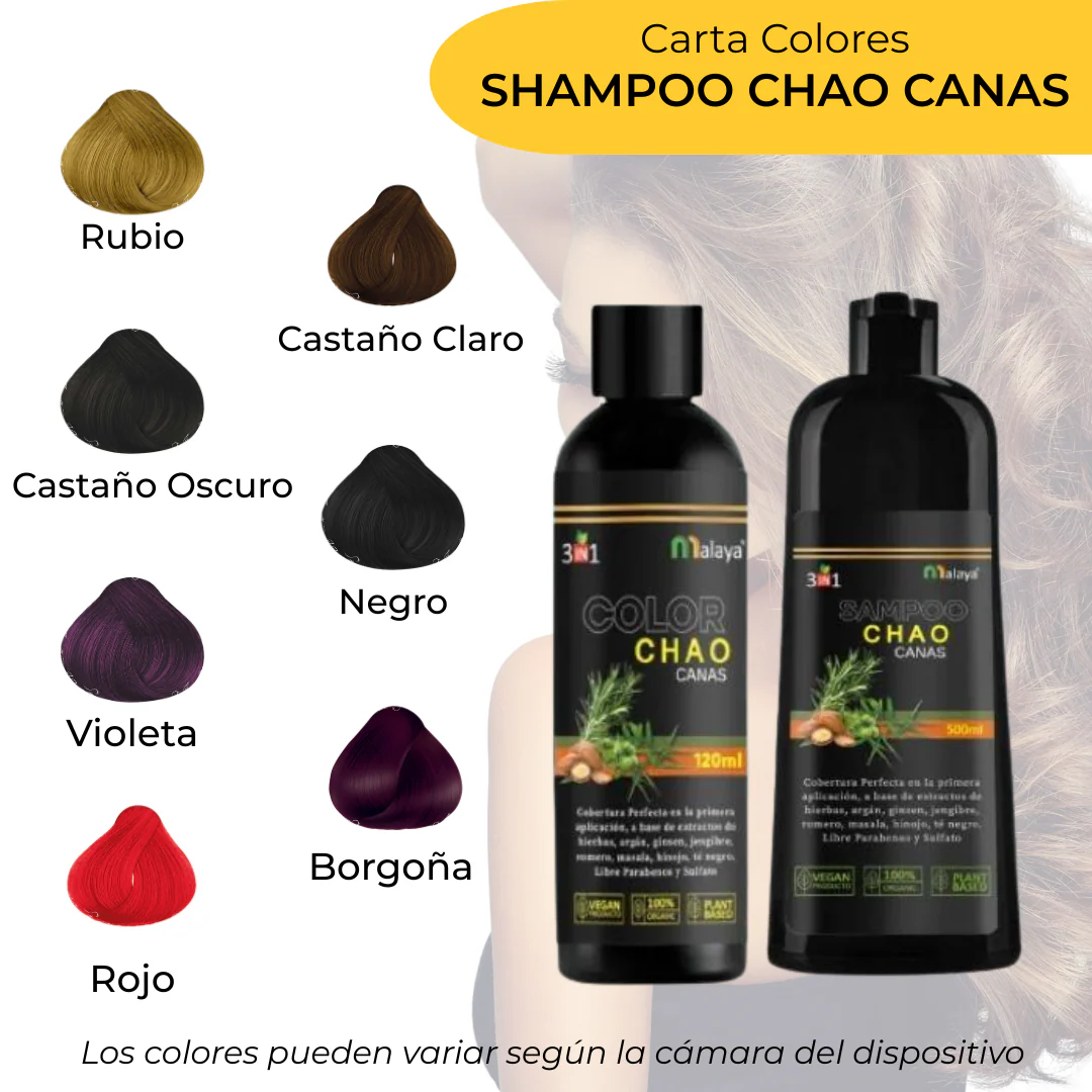 Shampoo Chao Canas Tratamiento + Obsequio