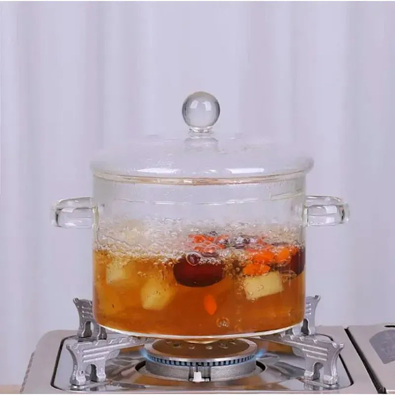 Olla De Vidrio Transparente