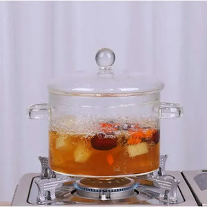 Olla De Vidrio Transparente